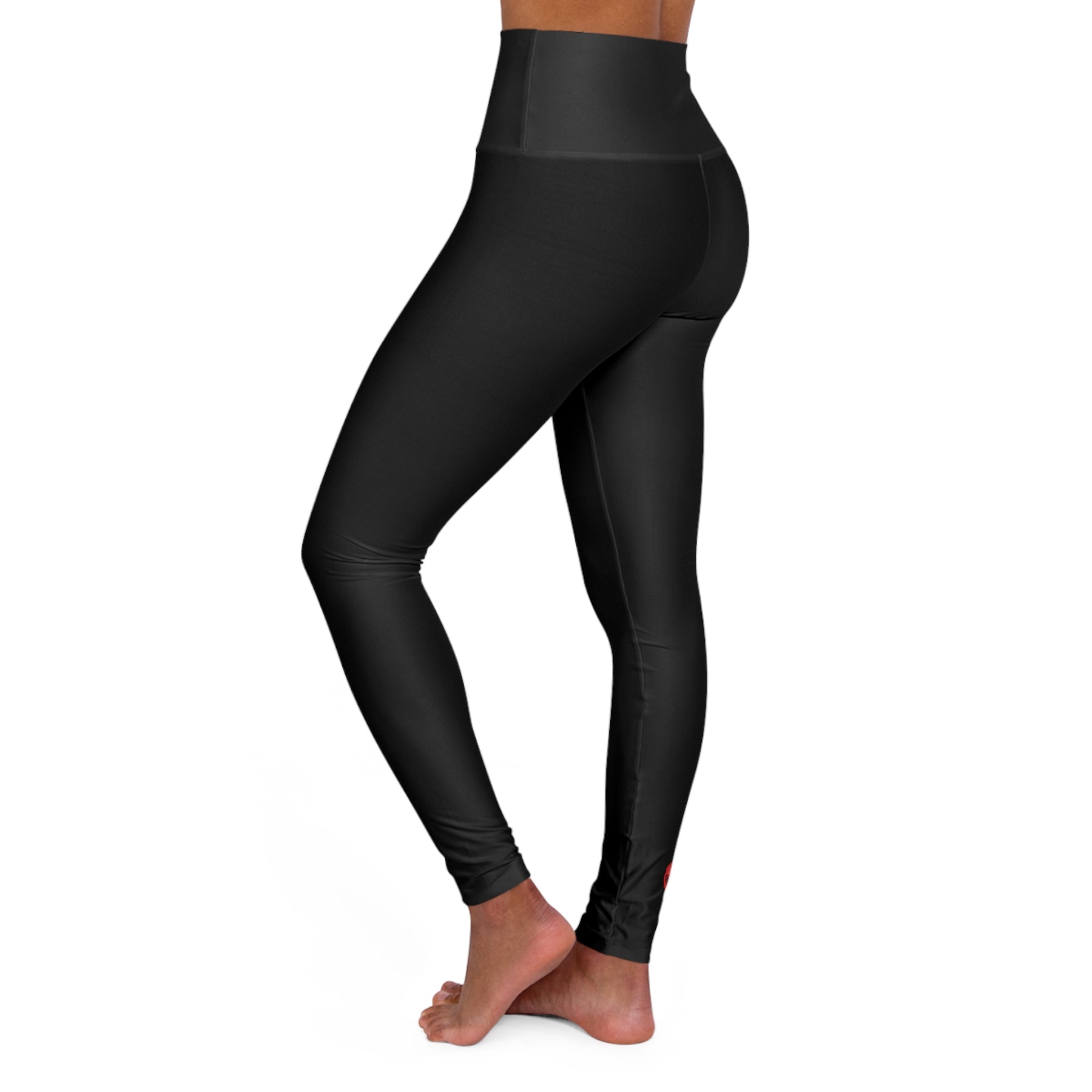 Women's High Waist Logo YOGA Leggings